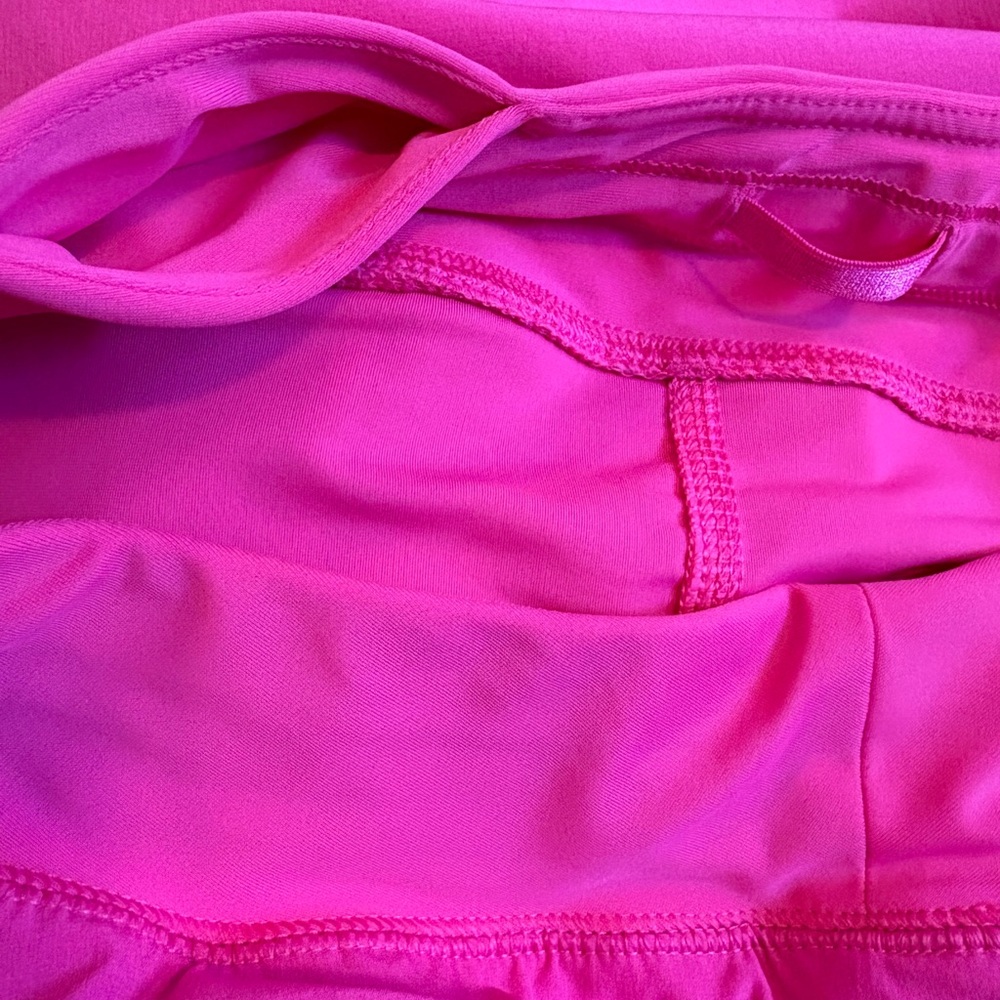 Women’s Lands' End Fuchsia Quick Dry Active Board Skort, Size 6 - Picture 12 of 13